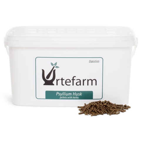 Psyllium Husk pellets with herbs med quinoa